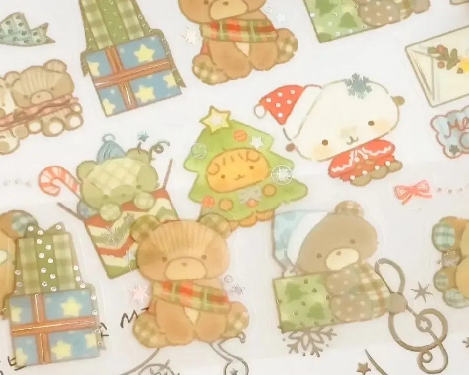 [코튼월드] 곰인형 선물 키스컷