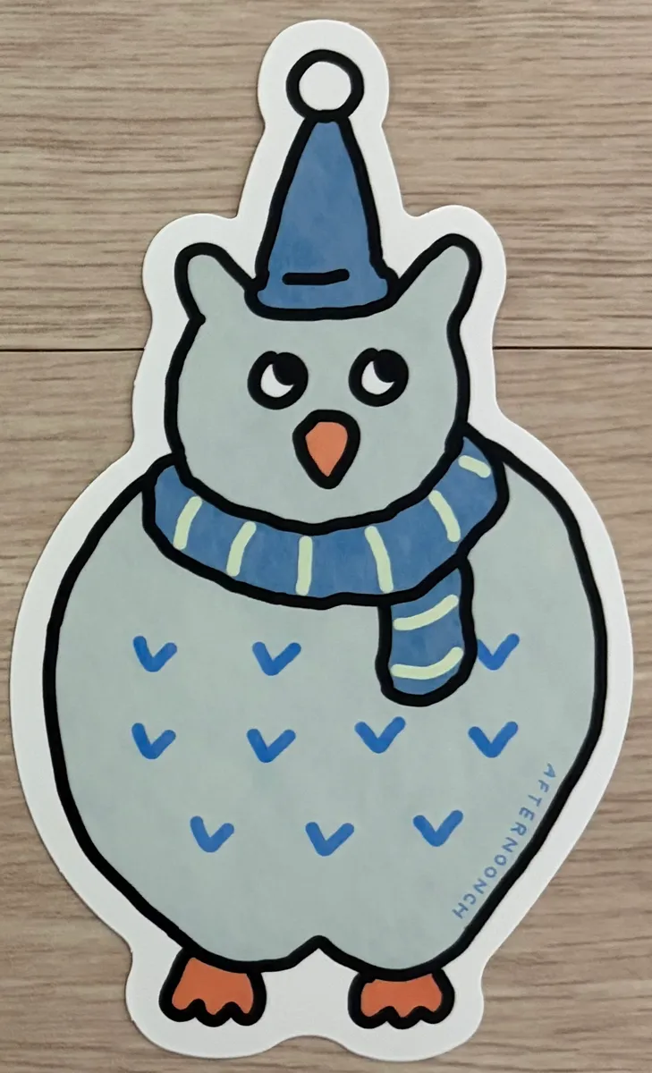 애프터눈치 수집가 무무 오키키 빅 조각 스티커 - 2