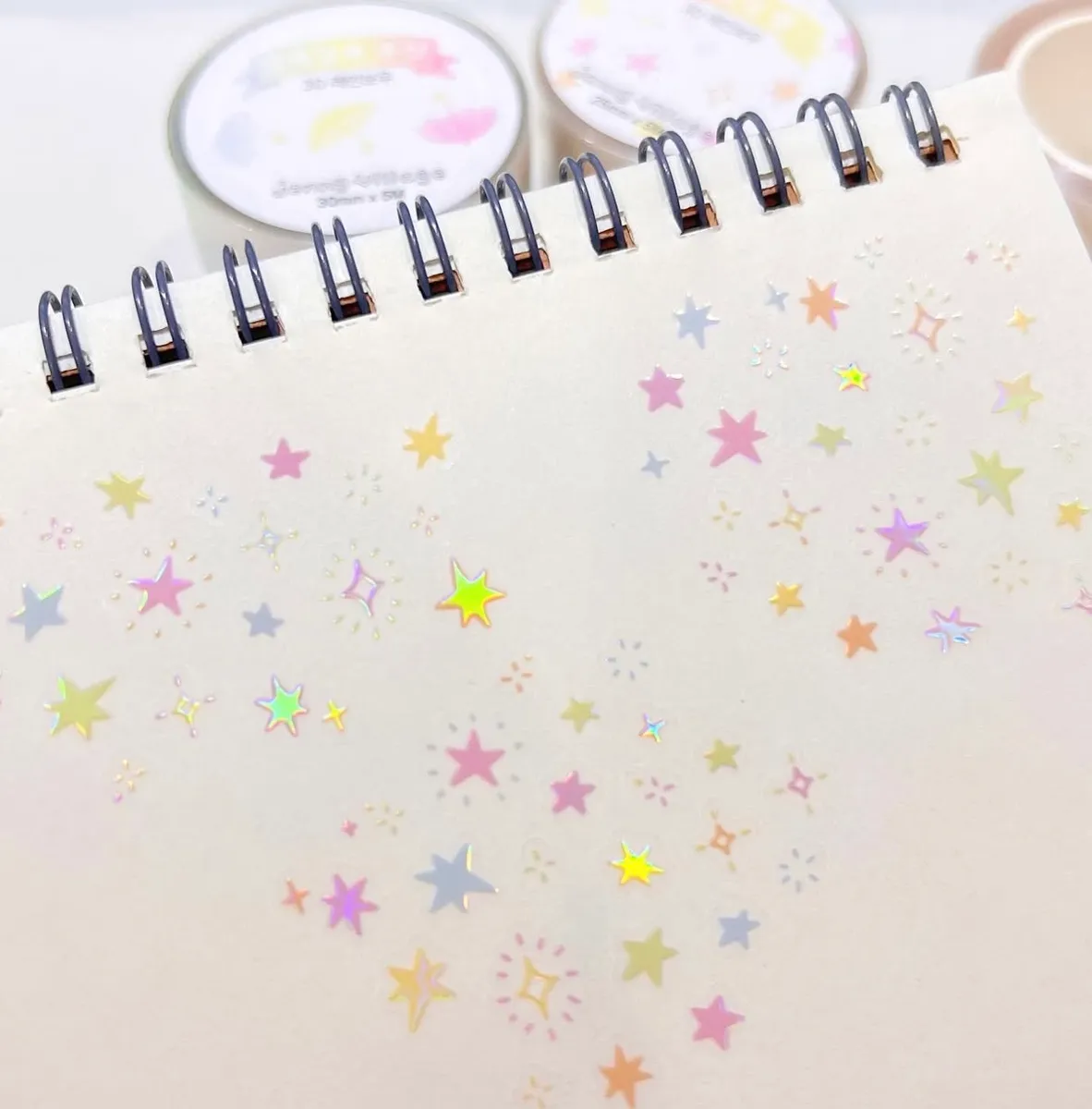 제니빌리지 드로잉 별 키스컷