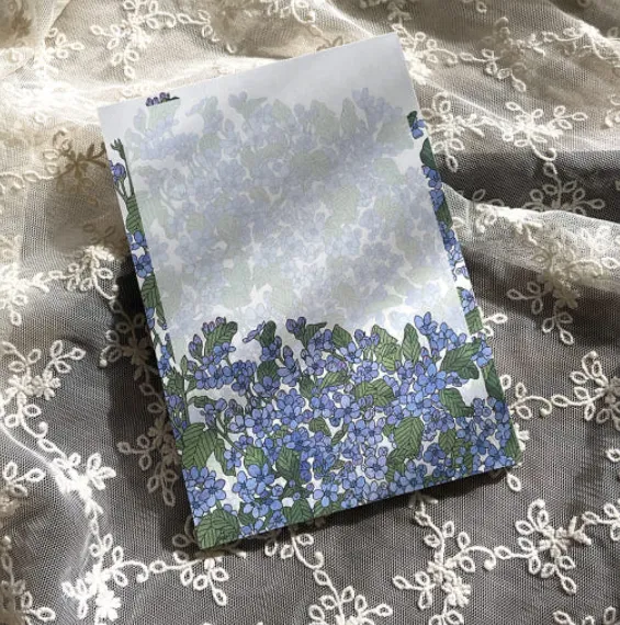 나의 작은 식물원 블루스타 떡메모지