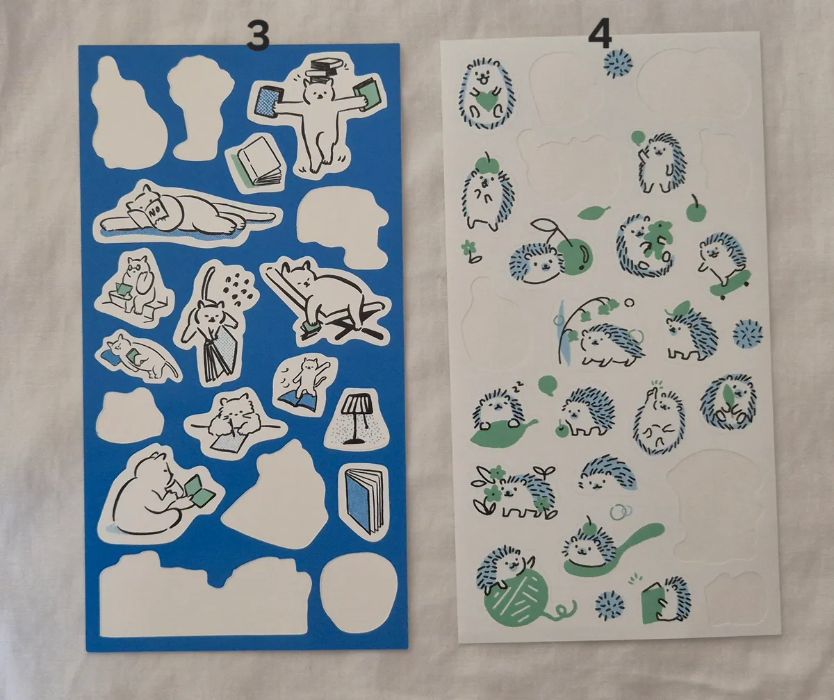 중고 스티커(디어돌리, 노낫네버, 냥냥빔) - 2