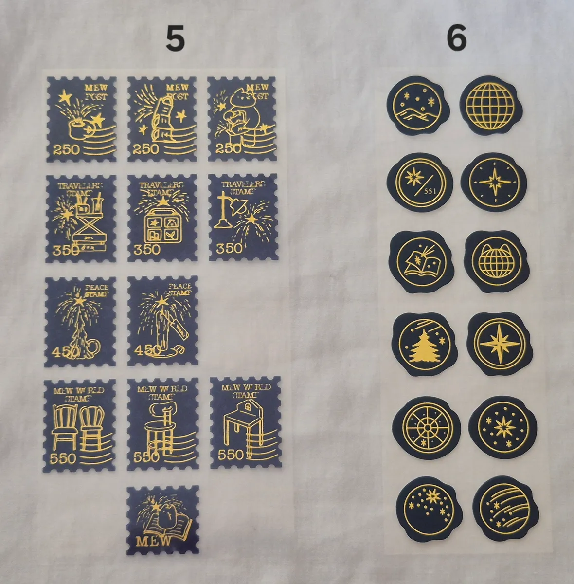 중고 스티커(디어돌리, 노낫네버, 냥냥빔) - 3