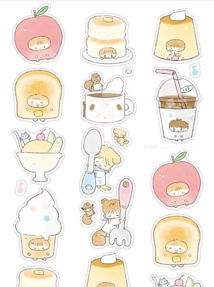 포포 맛있게 냠냠 키스컷