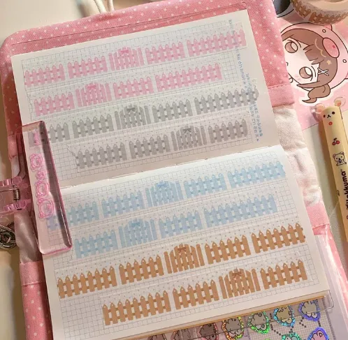 말랑콩 도트 울타리 마테 띵 ♡ 