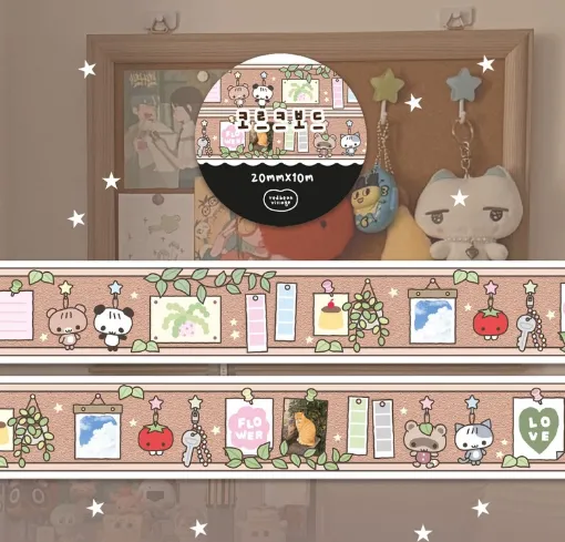 단팥 코르크보드 마테 띵 ♡