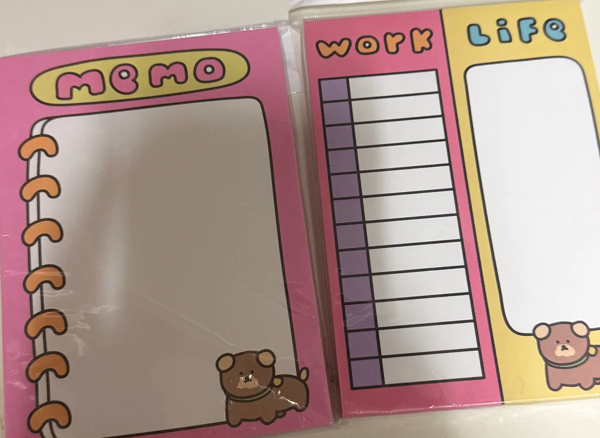 라고미 메모패드 띵