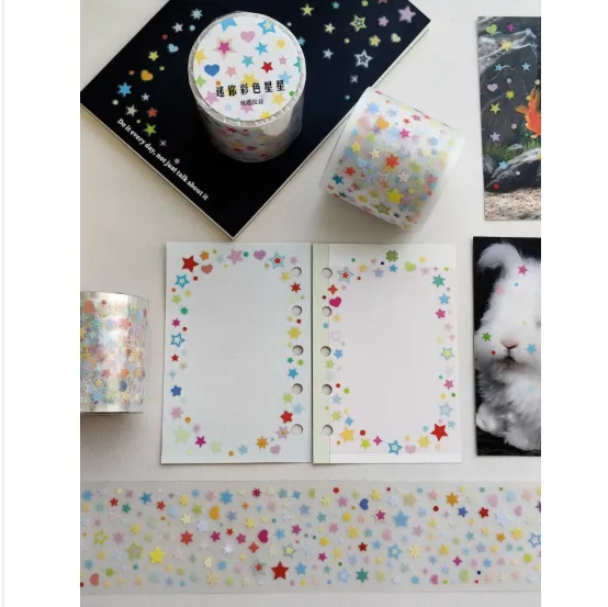 [해외]키스컷 2종 무지개 클로버, 별 50mm - 2