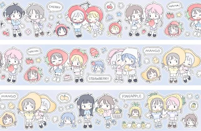 [해외] Gnocchiii 롤 스티커 8종