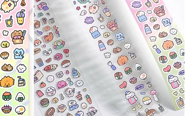 [해외] DaburuCute 롤 스티커 2종 - 2