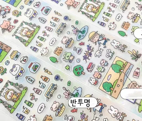 [해외] 몰린타 Molinta 롤 스티커 2종