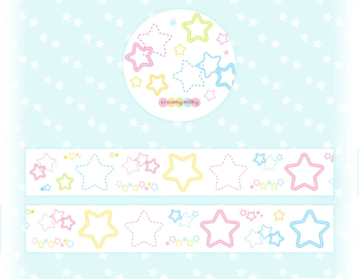 크리미밀키 라인스타