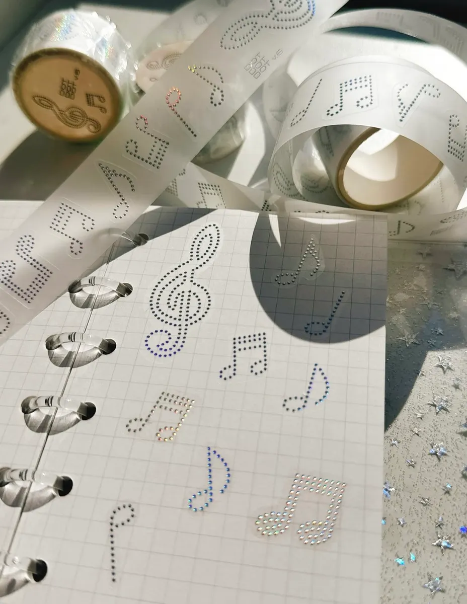 닷닷닷 음표 키스컷