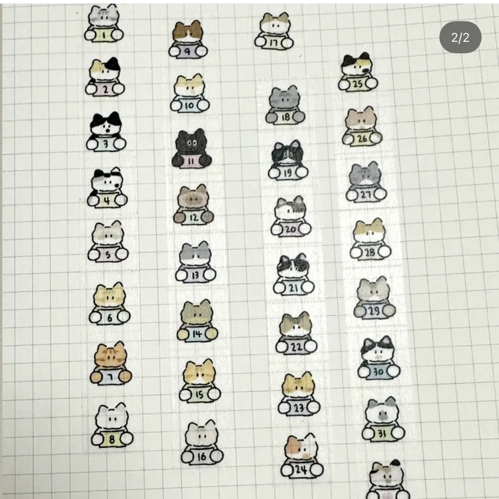 띵똥 키스컷 3종 - 1